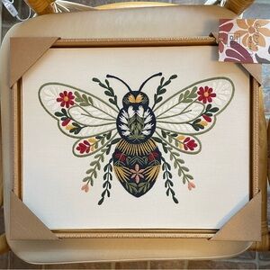 BP Home Woven Artistry Embroidered Bee
